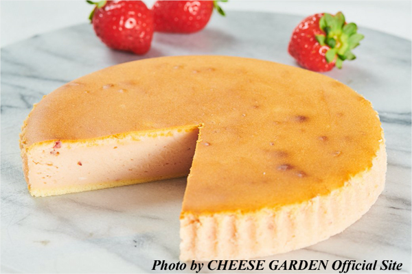 お取り寄せスイーツ　CHEESE GARDEN　チーズガーデン　御用邸チーズケーキ　那須　季節限定　御用邸ストロベリーチーズケーキ
