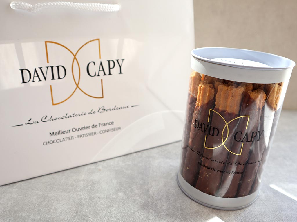 お取り寄せ　チョコレート　サブレ　サブレプラリネ　David CAPY　ダヴィト・カピィ　サロンデュショコラ　サロンデュショコラ2023　サロショ　フランス　ショコラ