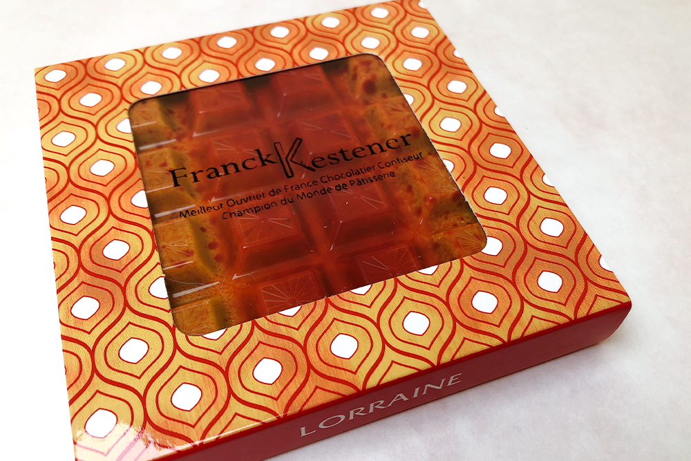 お取り寄せ　Franck Kestener　フランクケストナー　フランス　サロンデュショコラ　チョコレート　タブレット　フォトジェニック　インスタ映え　ロレーヌ