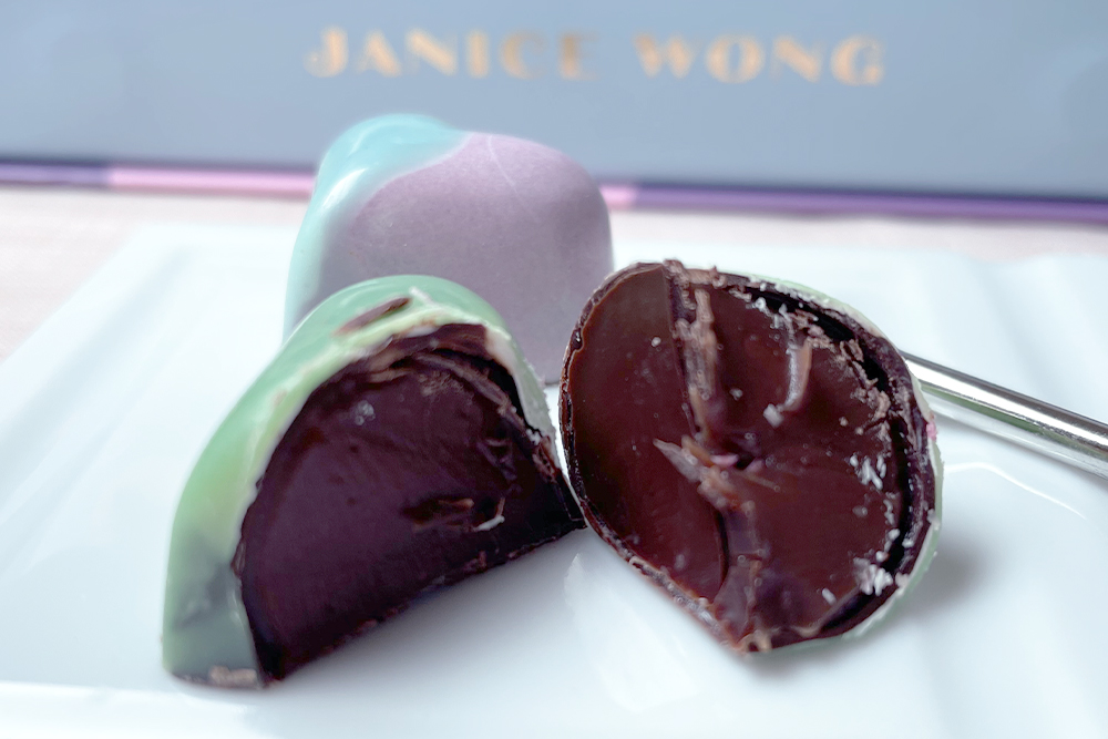 お取り寄せ　JANICE WONG　ジャニスウォン　シンガポール　ジャニスハートボックスオブ5　ハートボックス　チョコレート　ショコラ　サロンデュショコラ　バレンタイン　ホワイトデー