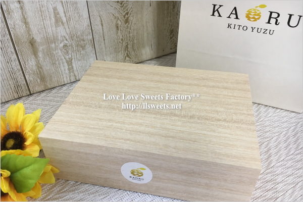 お取り寄せ　KAORU KITO YUZU　木箱セット　焼菓子　限定