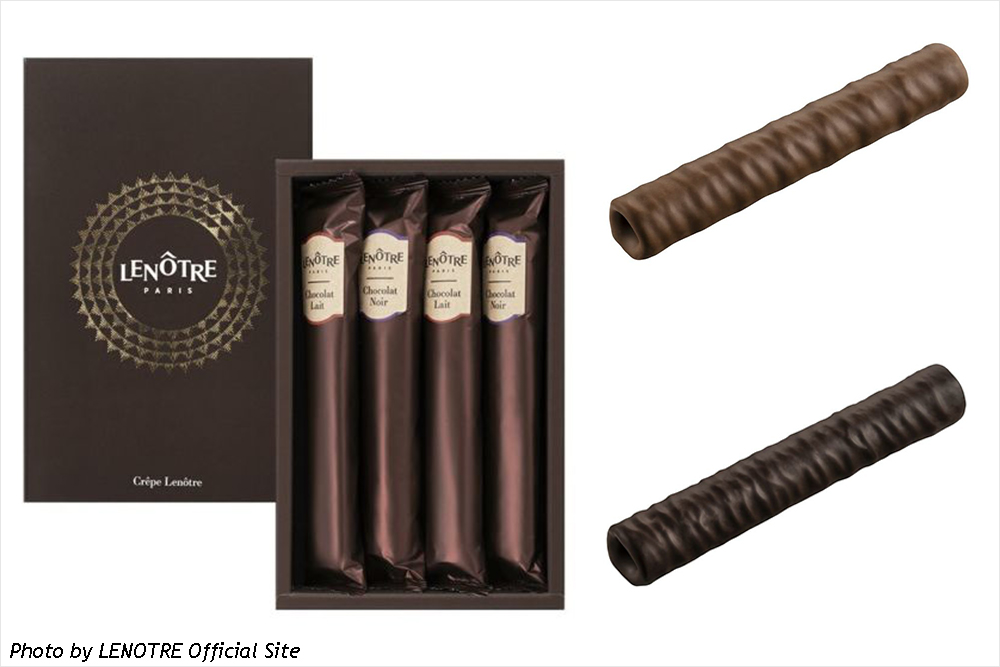 お取り寄せ　LENOTRE　ルノートル　フランス　クレープ　チョコレート　チョコレート菓子　ショコラ　バレンタイン