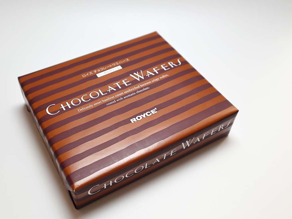 ROYCE'(ロイズ)　チョコレートウエハースのパッケージ