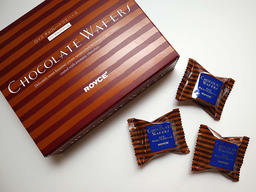 ROYCE'(ロイズ)　チョコレートウエハースのパッケージ概要