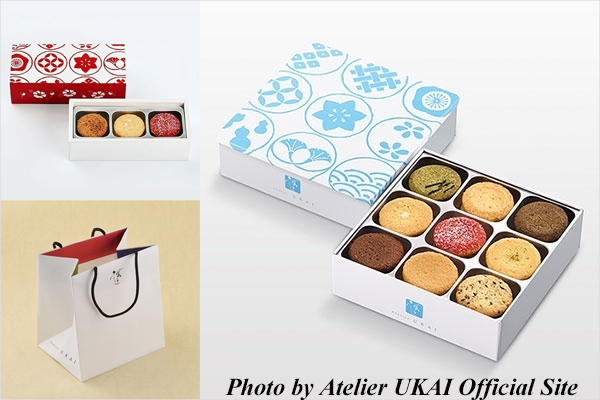 お取り寄せスイーツ　Atelier UKAI　アトリエうかい　フールセック　クッキー缶