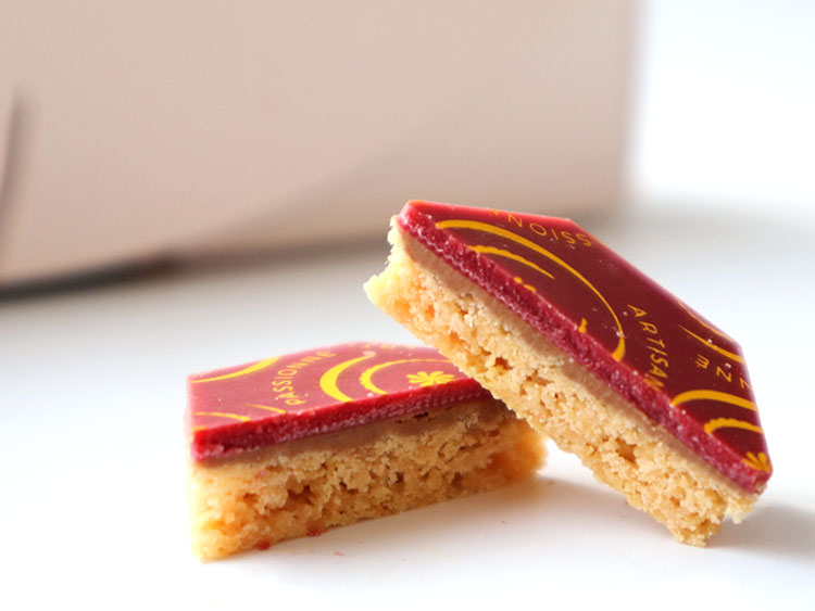 アルティザン・パシオネ「プティ サブレ ジャンドゥージャ フランボワーズ」の味わい