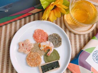 坂角総本舗 | 海＆山の幸が詰まったおかき＆煎餅の詰合せ「八楽(やらく)」を実食レビュー
