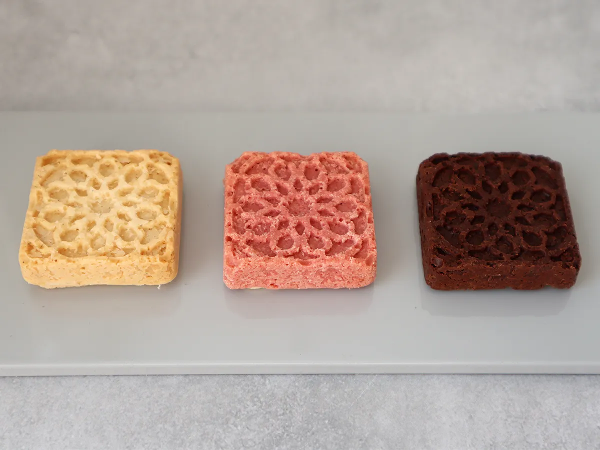 ベルアメール 焼きショコラ 3種類のフレーバー