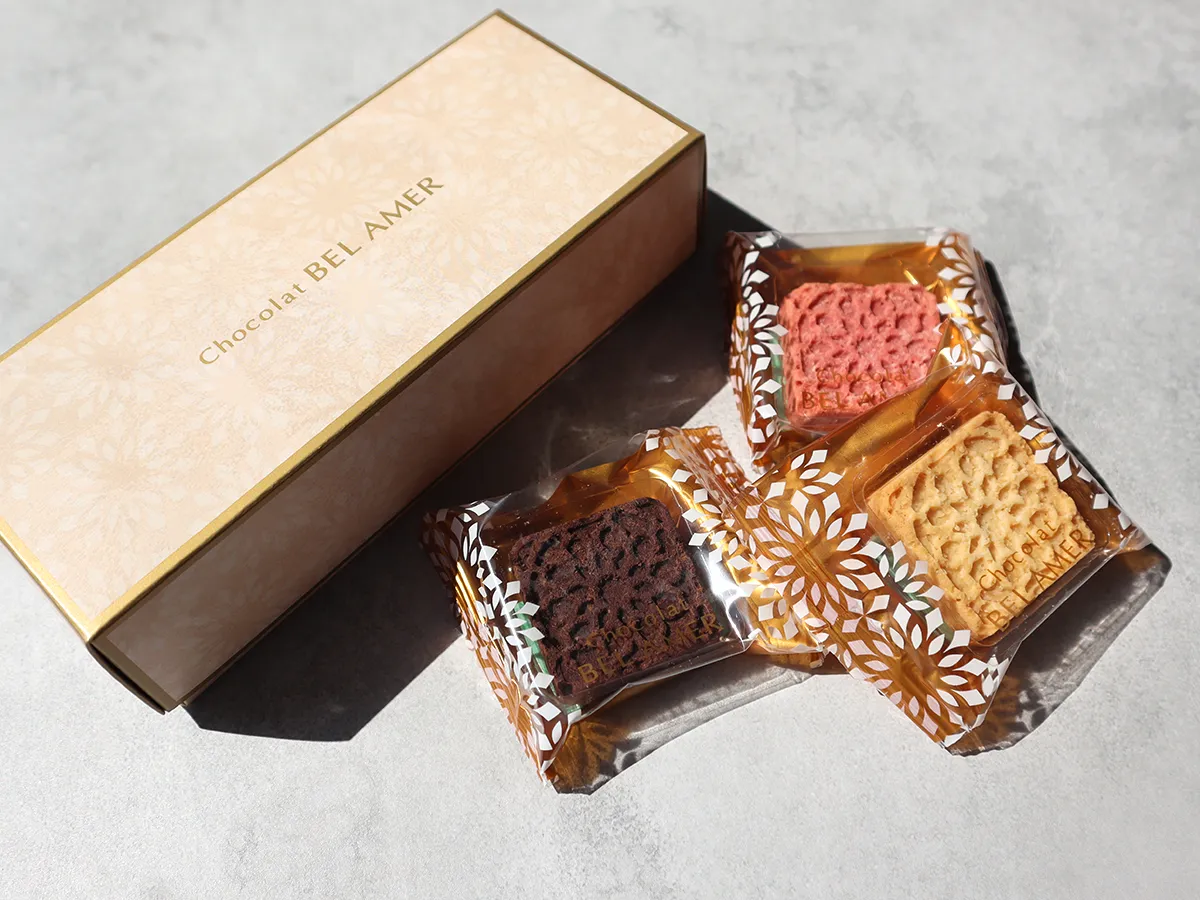 ベルアメール 焼きショコラ 開封 中身 5個入り