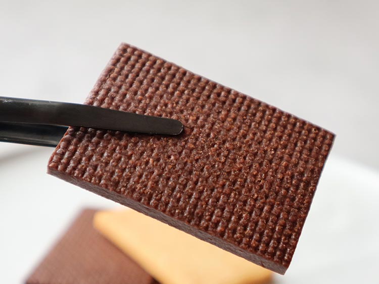 ブノワ・ニアン カカオクッキー 質感 アップ