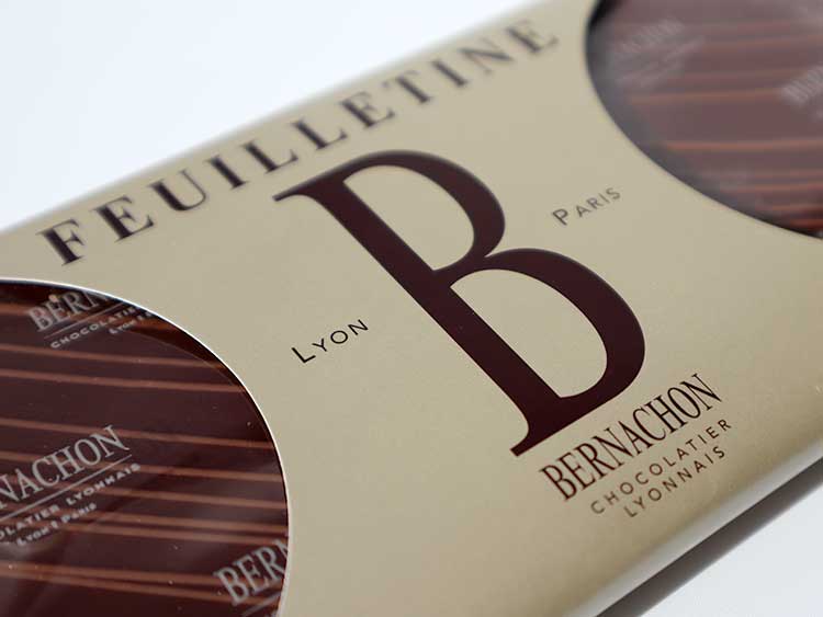 ベルナシオンのタブレット「ノワール フィユティーヌ」のパッケージ