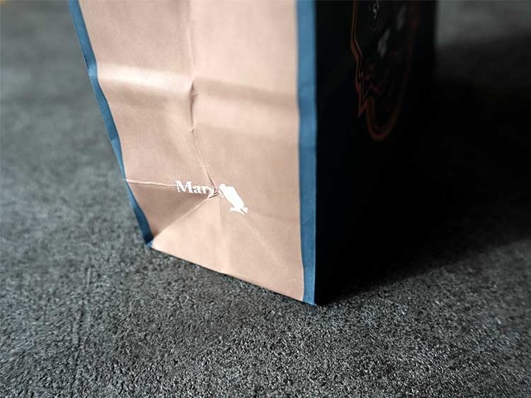 ビターロワ ショコラサブレ ショッパー クラシックアメリカン調デザイン