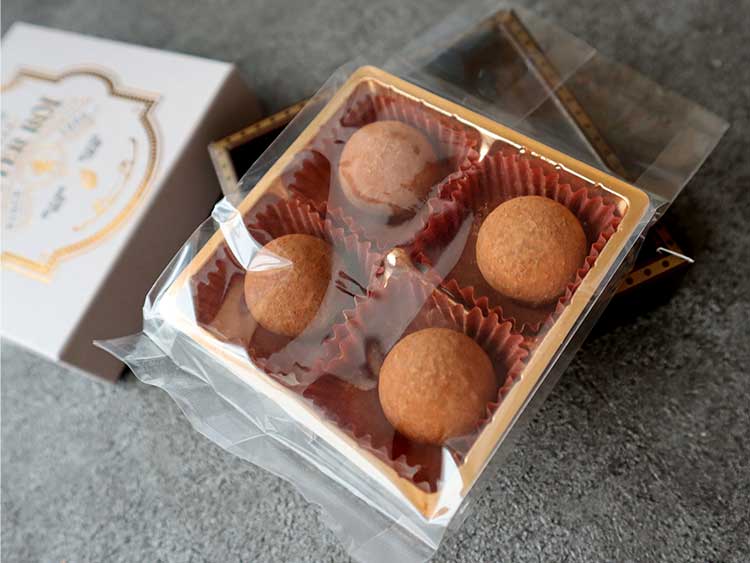 ビターロワ (メリーチョコレート) ビタートリュフ パッケージ内容