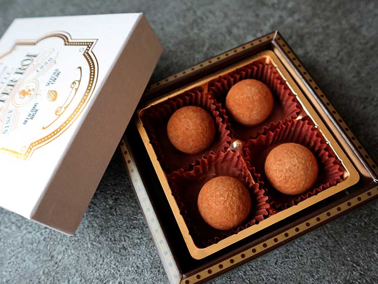 ビターロワ (メリーチョコレート) ビタートリュフ パッケージ内容