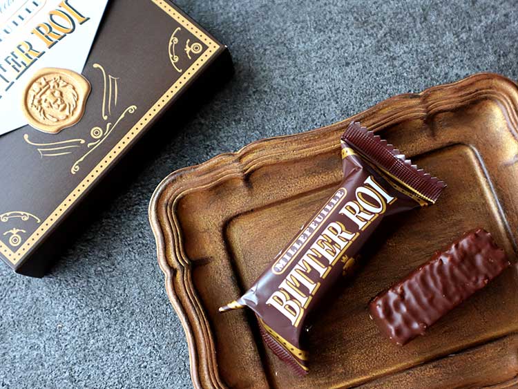 ビターロワ ミルフィーユ（カカオ） パッケージ内容 個包装と中身