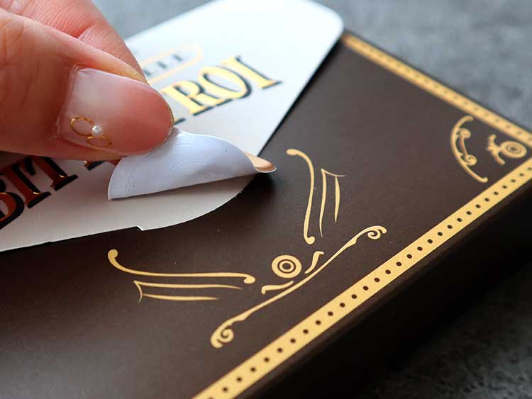 ビターロワ ミルフィーユ（カカオ） パッケージ内容 個包装と中身