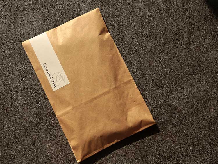 セルノー・ドゥ・ノワ バレンタイン限定ショコラのラッピング