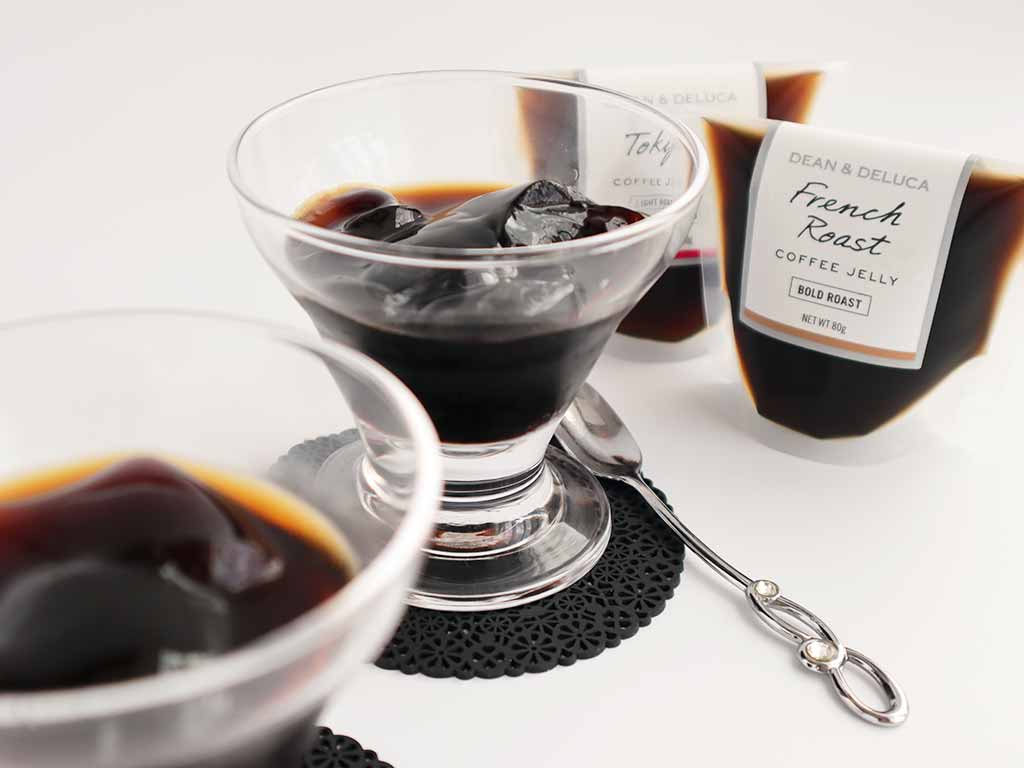 DEAN＆DELUCA(ディーンアンドデルーカ)　コーヒーゼリーは上質なコーヒー豆を使用しているのでコーヒー好きな方への贈り物におすすめ