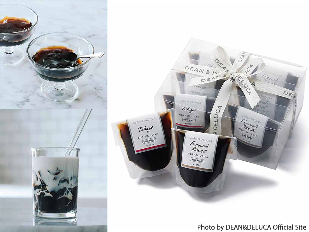 DEAN＆DELUCA(ディーンアンドデルーカ)　コーヒーゼリーのラインナップ