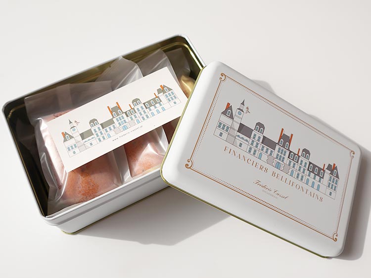 フレデリック・カッセル フィナンシェ「ベリフォンタン」のパッケージ内容