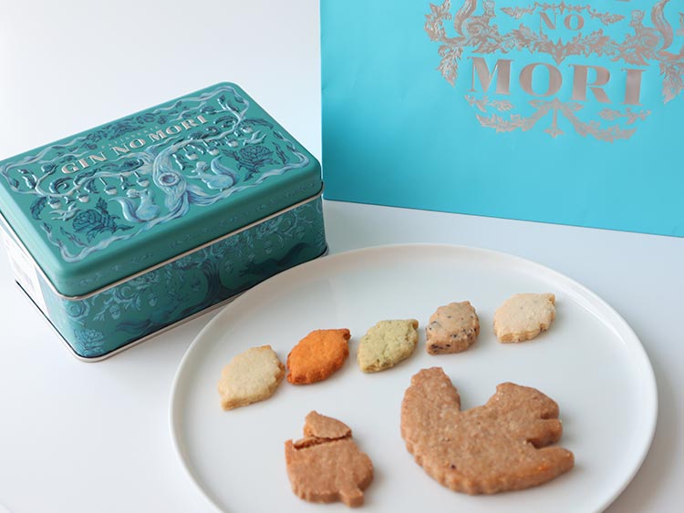 Patisserie GIN NO MORI 銀の森 プティボア 麻布台ヒルズ限定 クッキー缶