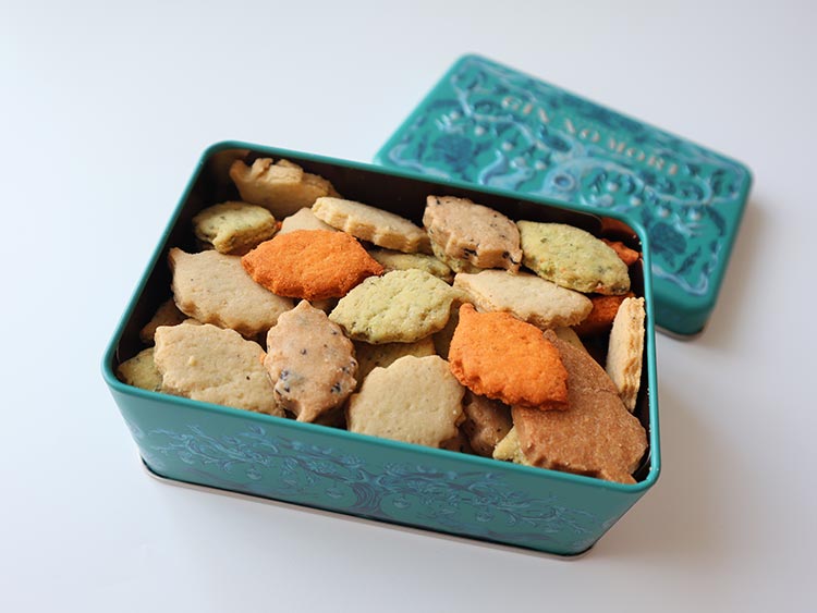 Patisserie GIN NO MORI 銀の森 プティボア 麻布台ヒルズ限定 クッキー缶