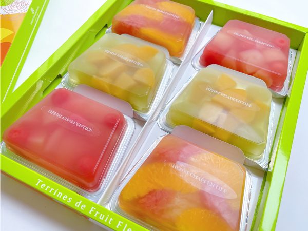 アンリ・シャルパンティエ「テリーヌ・ドゥ・フリュイ 東急限定バージョン」のゼリー