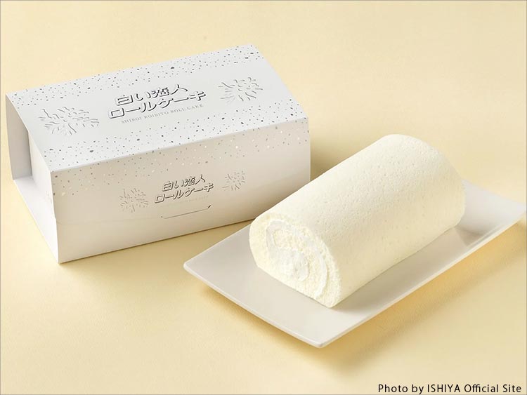 白い恋人ロールケーキ