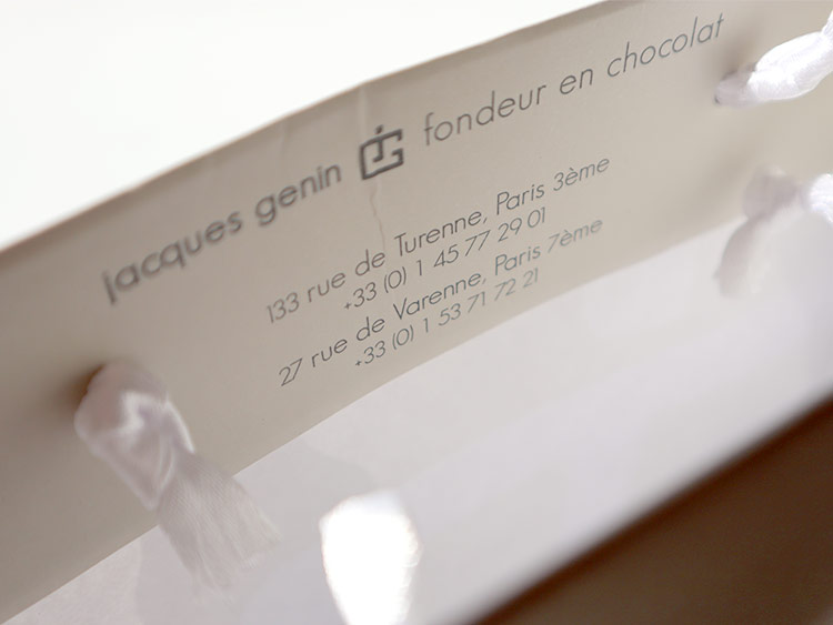 ジャック・ジュナン ショッパー 内側デザイン