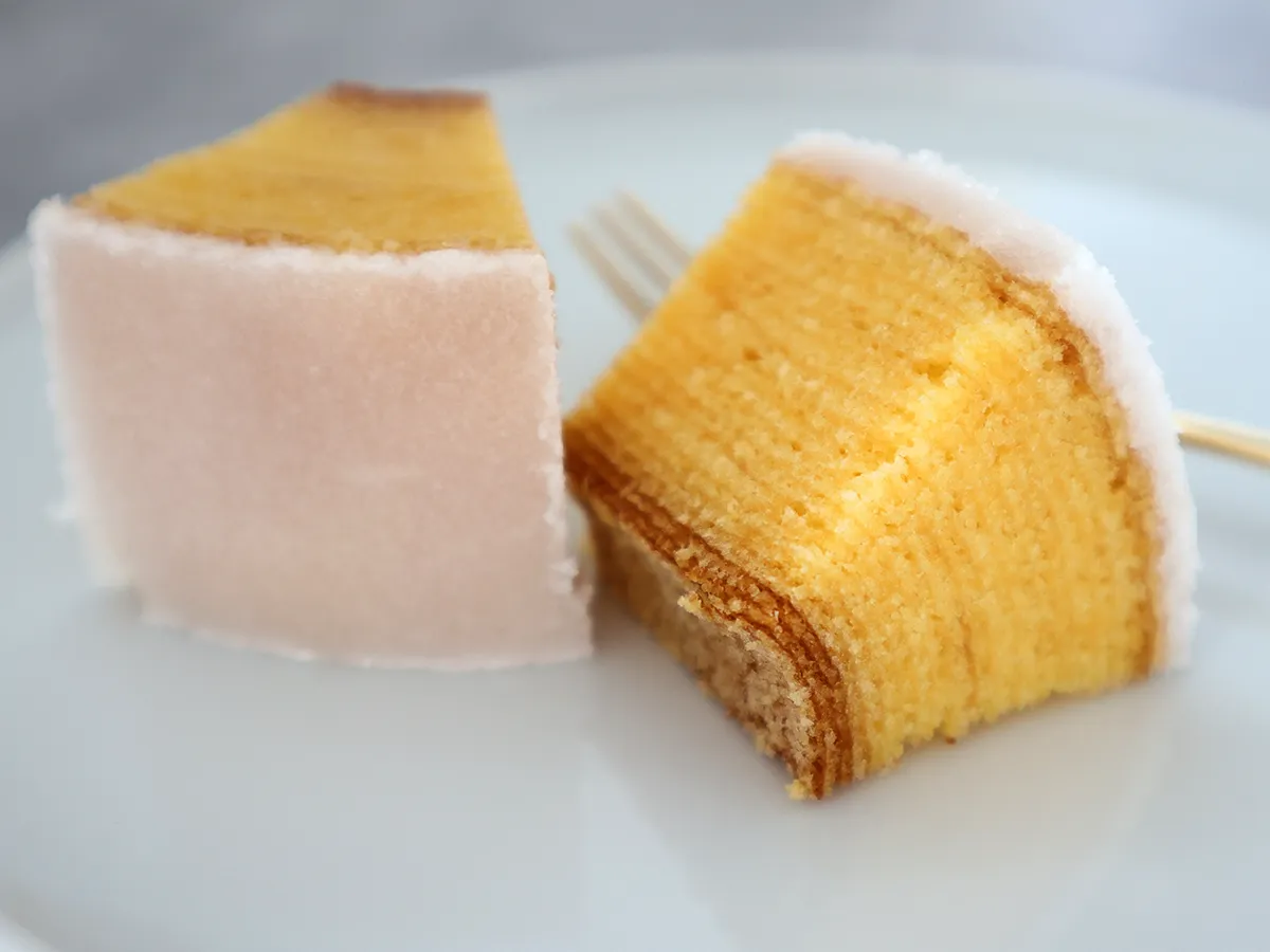 治一郎 バウムクーヘン シャリシャリ食感 しっとり生地の魅力