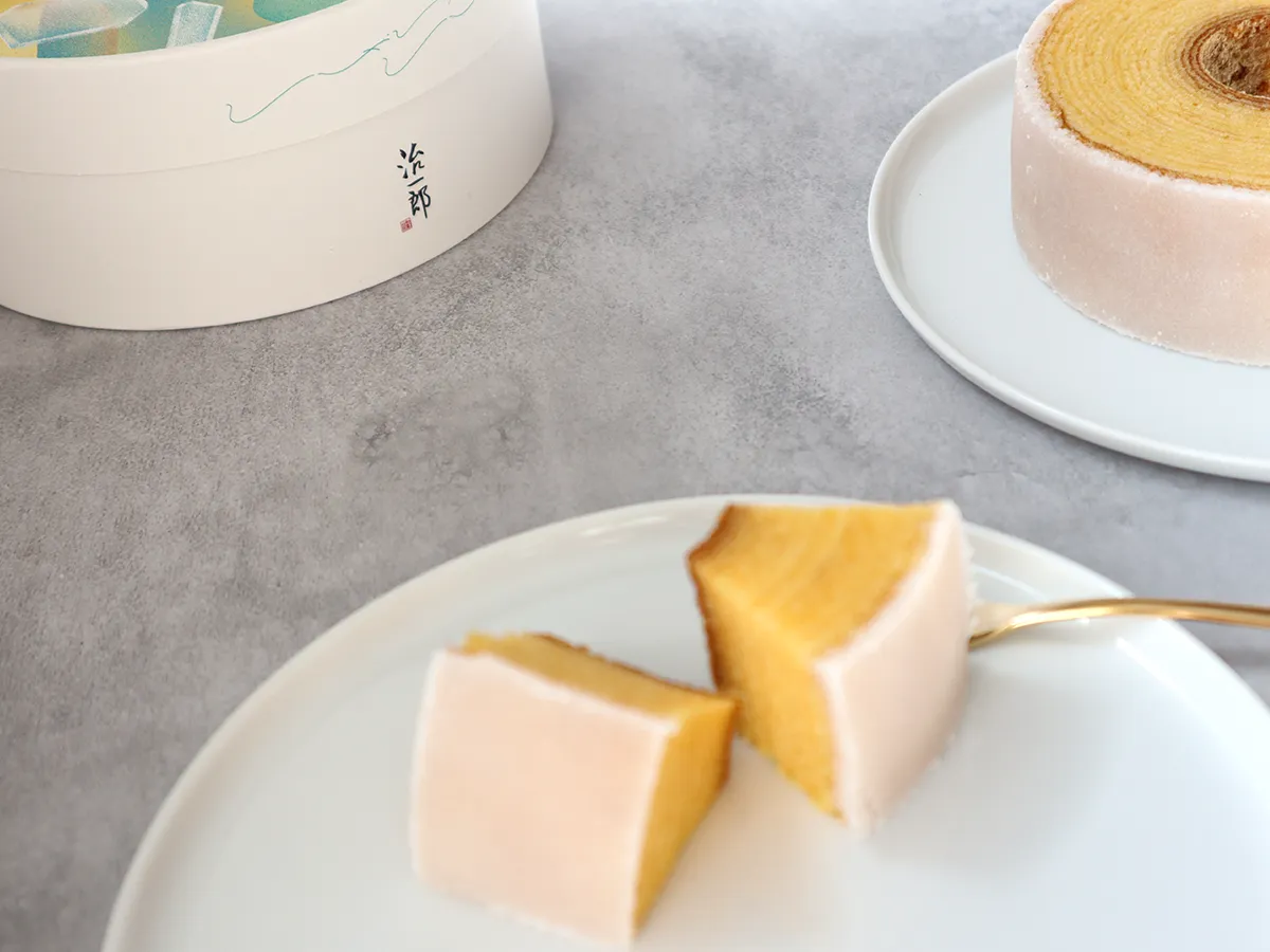 治一郎 バウムクーヘン シャリシャリ食感 しっとり生地の魅力