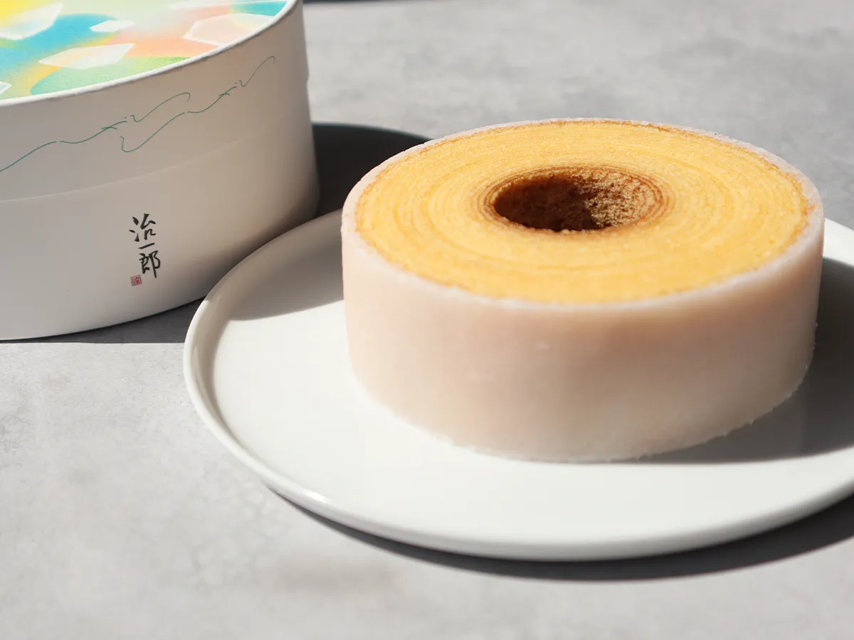 治一郎 バウムクーヘン シャリシャリ食感 しっとり生地の魅力