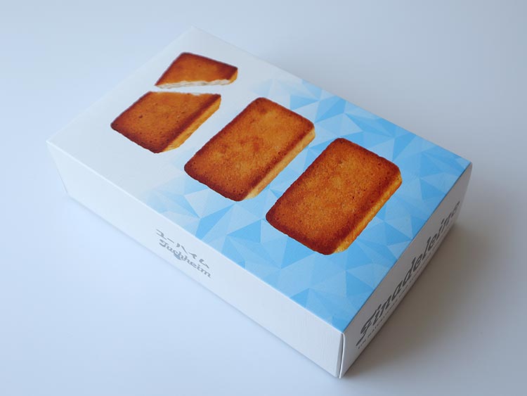 JUCHHEIM　ユーハイム　フィナドレーヌのパッケージ