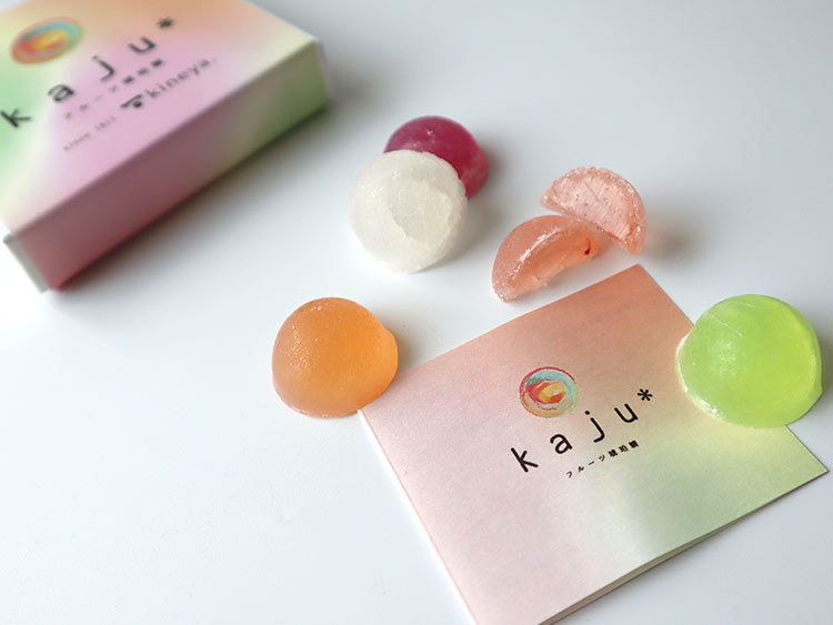 杵屋　フルーツ琥珀糖「kaju」