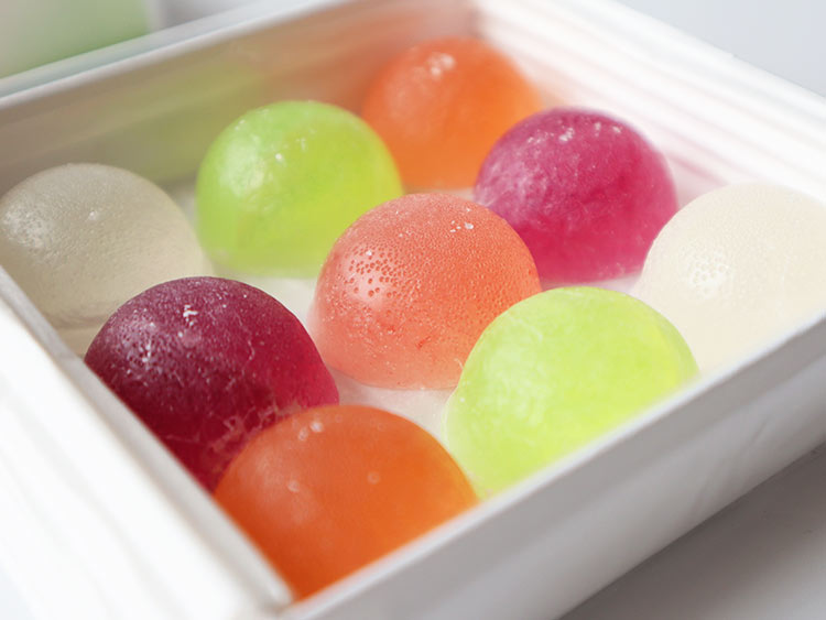 杵屋　フルーツ琥珀糖「kaju」5つの味わいの琥珀糖