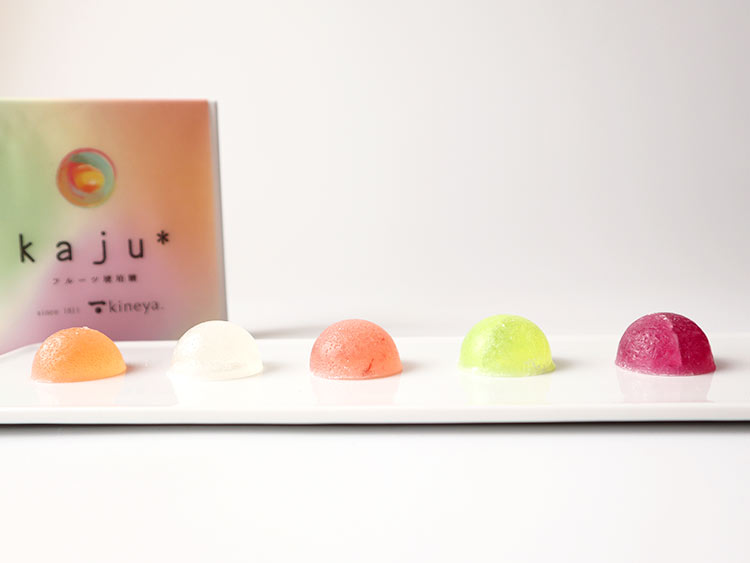 杵屋　フルーツ琥珀糖「kaju」