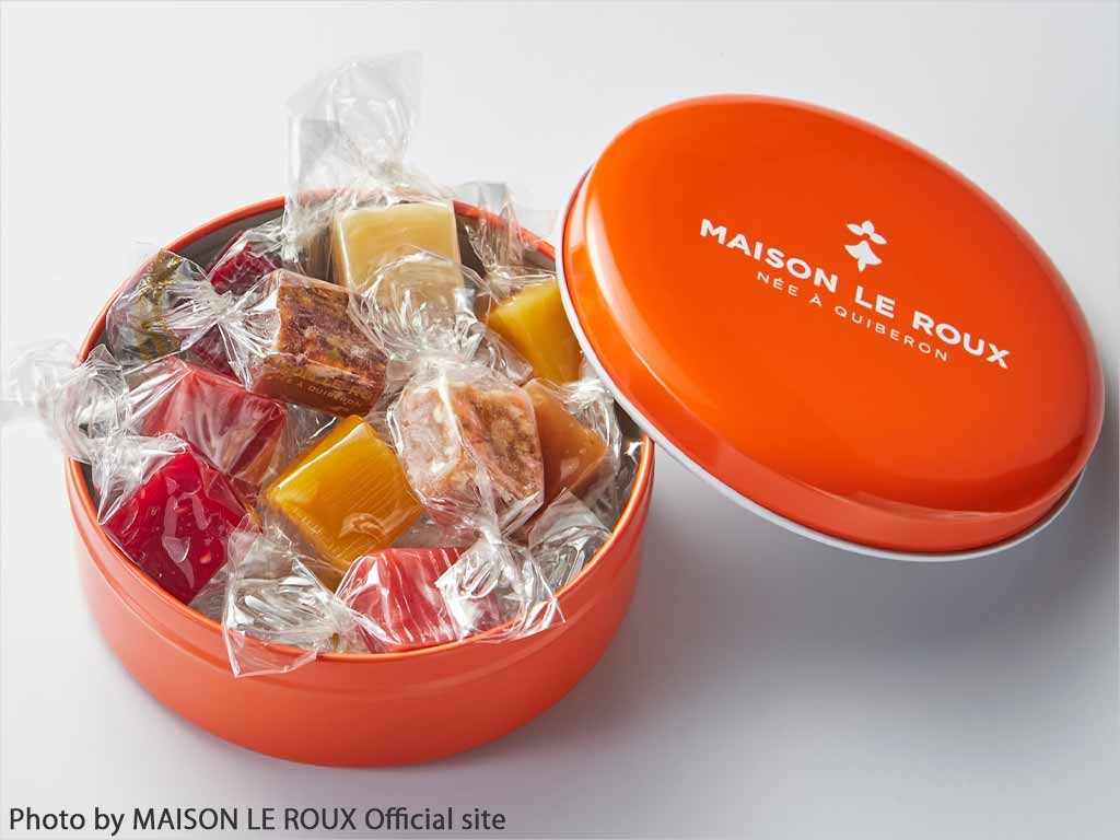 MAISON LE ROUX(メゾン・ルルー)　キャラメルスタンダードアソート缶