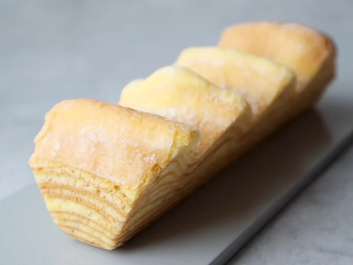 外は香ばしく、中はしっとり焼き上げたマウントバーム