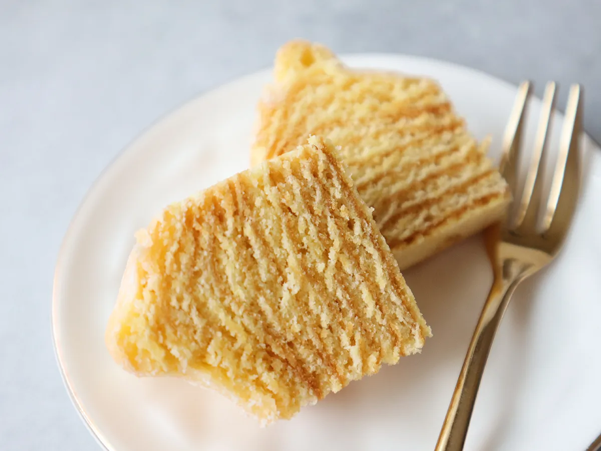 3種類のバターを使用した濃厚な味わい