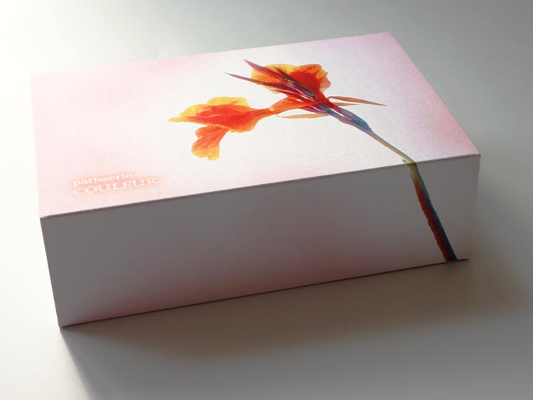 パティスリー クルール　「サブレ ショコラ アソルティ」のパッケージデザイン