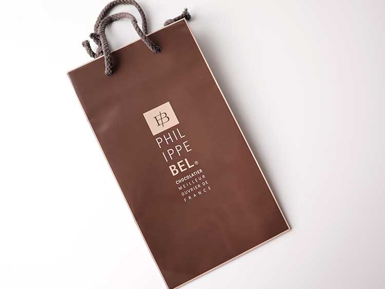 フィリップ・ベルのショッパー（サロン・デュ・ショコラ2026で購入）