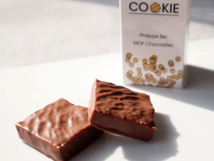 フィリップ・ベル クッキー チョコチップ ヘーゼルナッツ入り 見た目