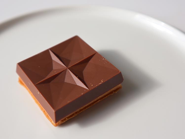 プレスバターサンド　ショコラバターサンドの見た目