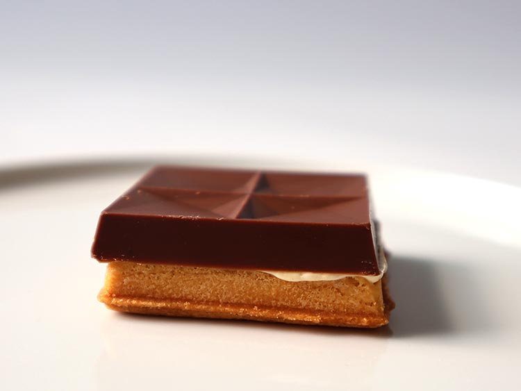 プレスバターサンド　ショコラバターサンドの見た目