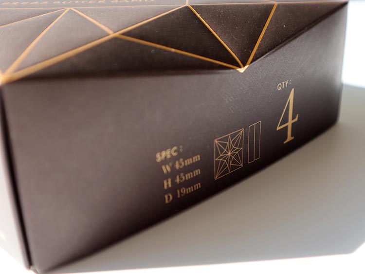 プレスバターサンド　ショコラバターサンドのパッケージデザイン