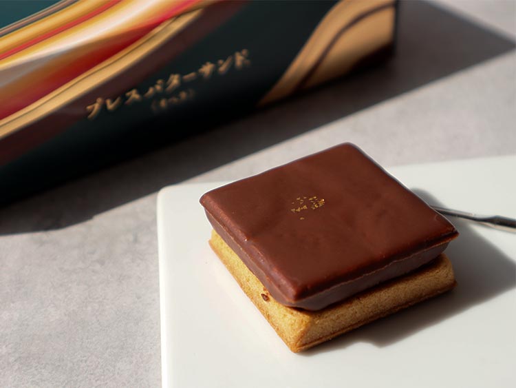 プレスバターサンド バターサンドオペラの見た目