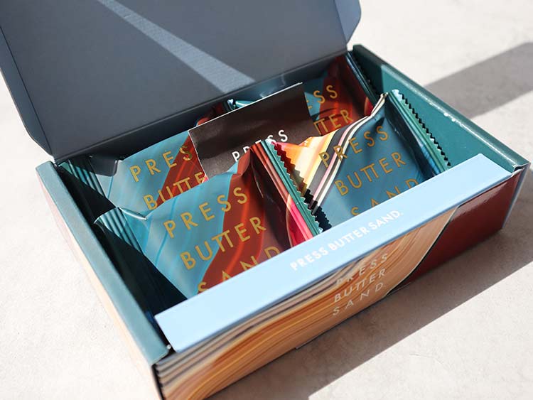 バターサンドオペラのセット内容と個包装