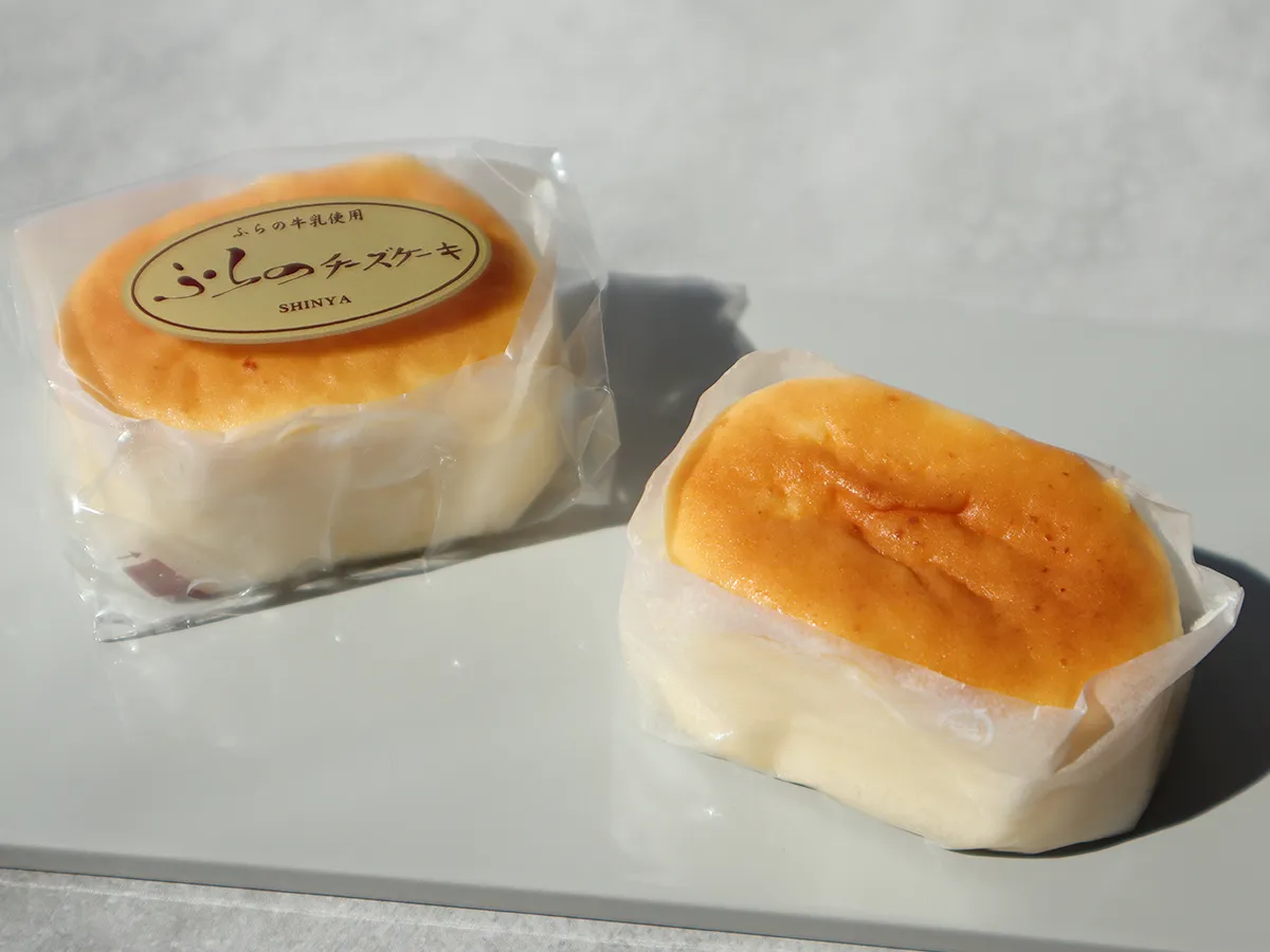 ふらのチーズケーキの個包装
