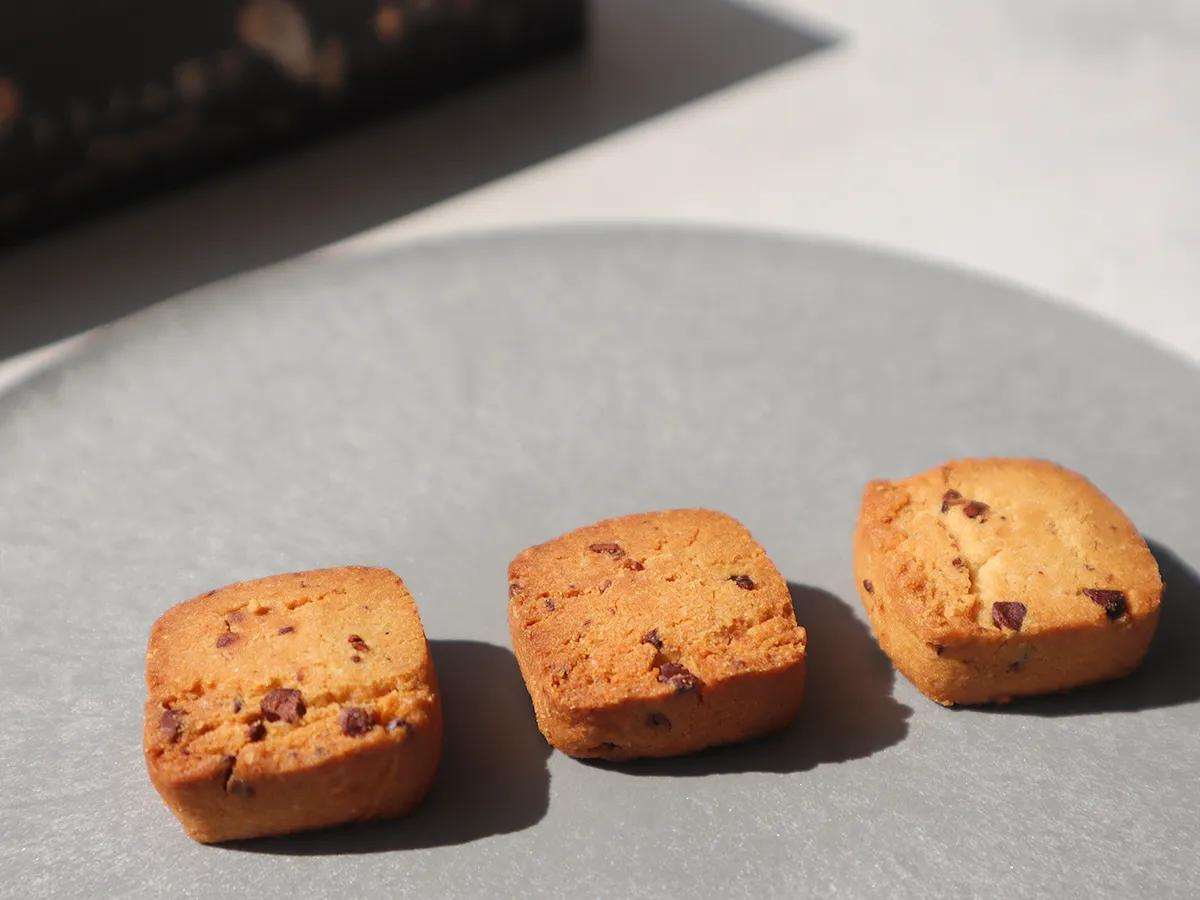 グルテンフリー「カカオニブ」クッキー