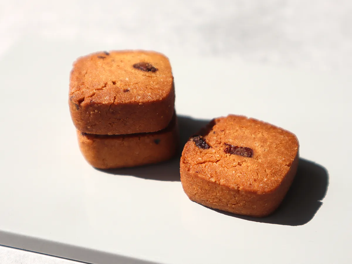 高カカオチョコレートを使ったクッキー